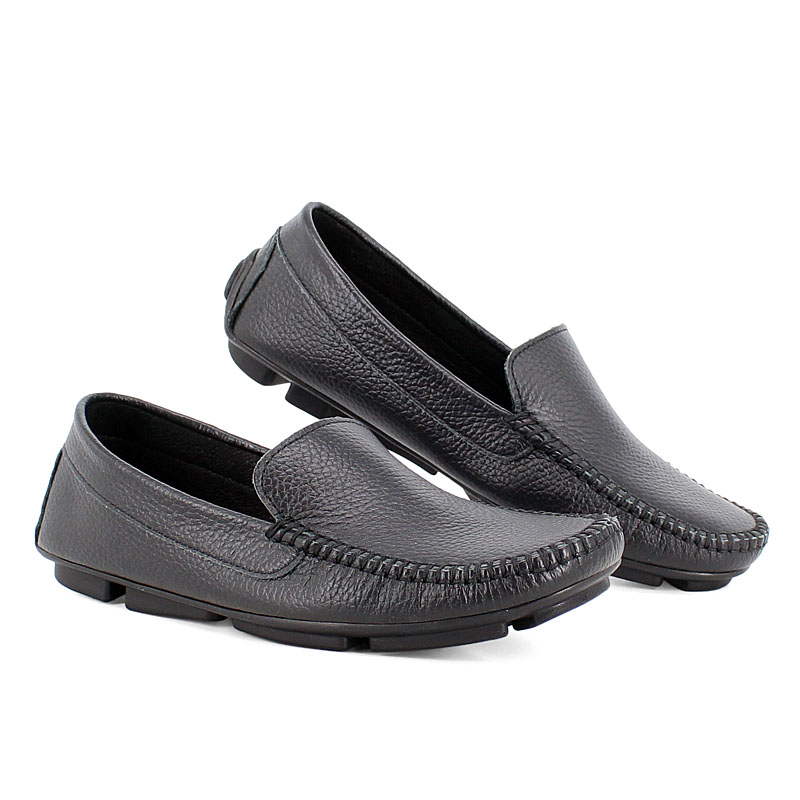 Мокасины, артикул 1078, цвет черный купить в интернет-магазине Shoeslel с доставкой по России