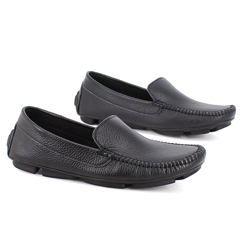 Мокасины, артикул 1078, цвет черный купить в интернет-магазине Shoeslel с доставкой по России