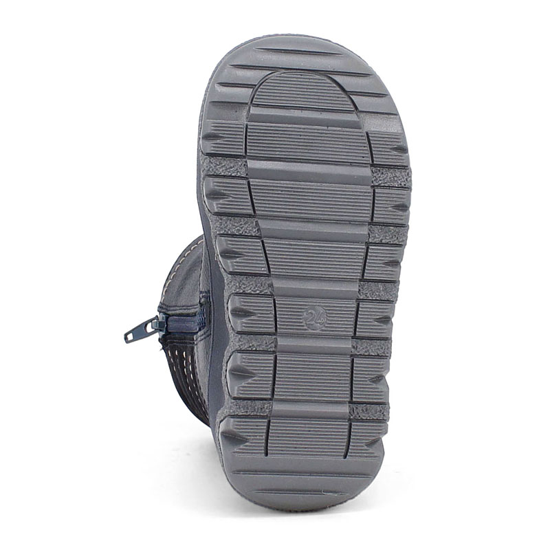 Сапожки малодетские нат.мех, артикул 1095, цвет т.синий купить в интернет-магазине Shoeslel с доставкой по России