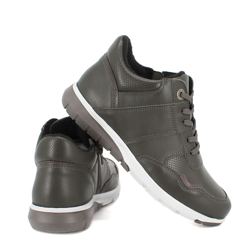 Ботинки байка, артикул 1170, цвет серый купить в интернет-магазине Shoeslel с доставкой по России