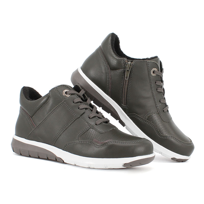 Ботинки байка, артикул 1170, цвет серый купить в интернет-магазине Shoeslel с доставкой по России