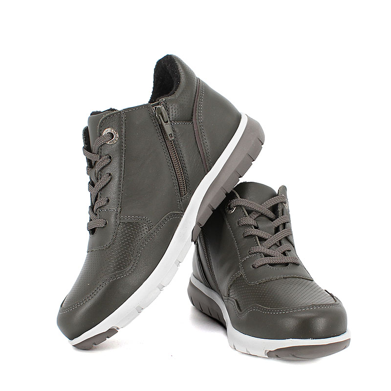 Ботинки байка, артикул 1170, цвет серый купить в интернет-магазине Shoeslel с доставкой по России