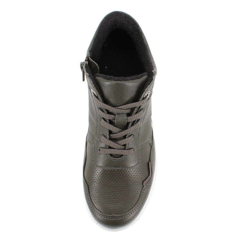 Ботинки байка, артикул 1170, цвет серый купить в интернет-магазине Shoeslel с доставкой по России