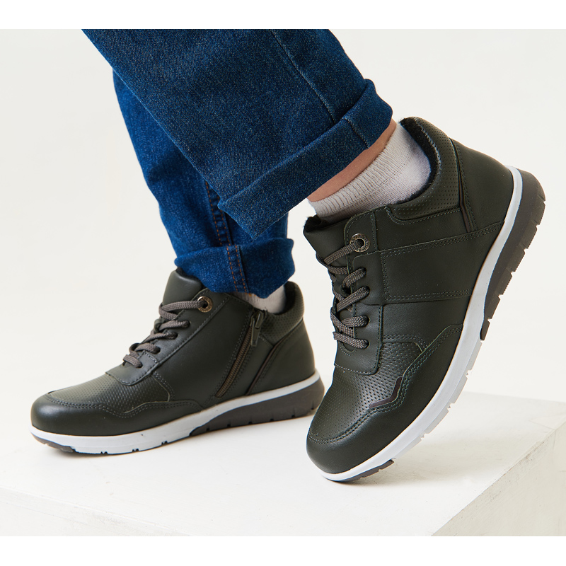 Ботинки байка, артикул 1170, цвет серый купить в интернет-магазине Shoeslel с доставкой по России