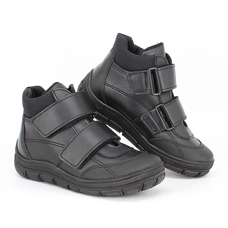 Ботинки байка, артикул 124, цвет черный купить в интернет-магазине Shoeslel с доставкой по России