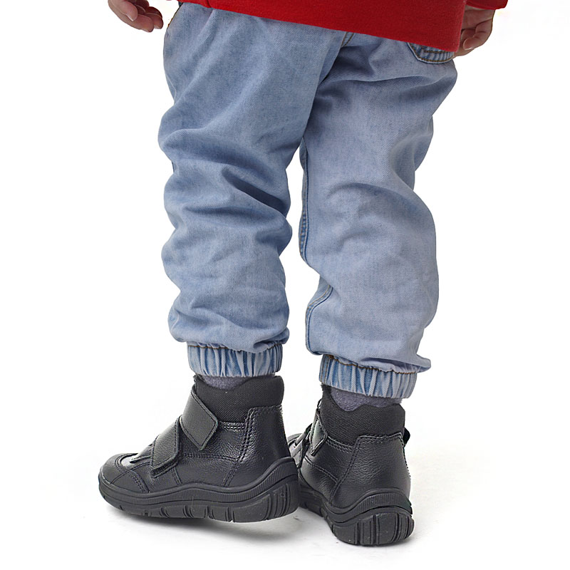 Ботинки байка, артикул 124, цвет черный купить в интернет-магазине Shoeslel с доставкой по России