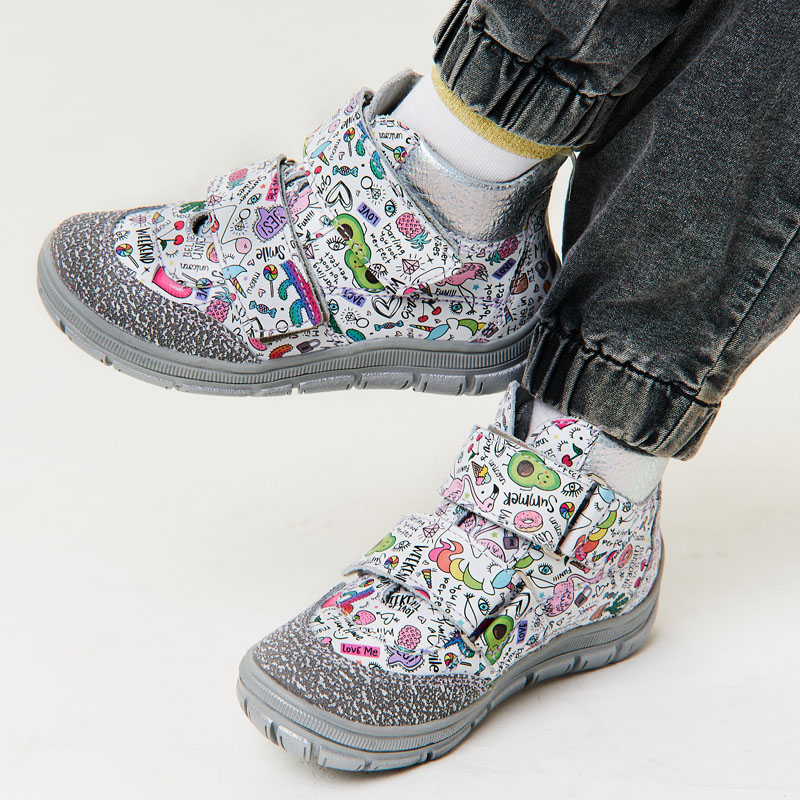 Ботинки байка, артикул 124, цвет радужный купить в интернет-магазине Shoeslel с доставкой по России