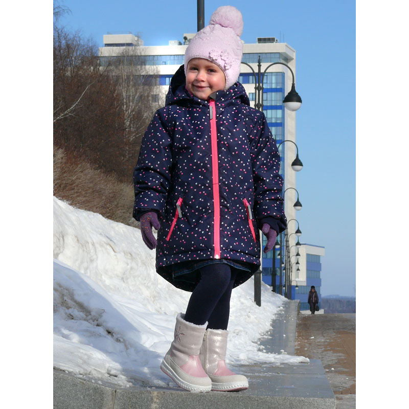 Сапожки малодетские нат.мех, артикул 1274, цвет бежевый купить в интернет-магазине Shoeslel с доставкой по России