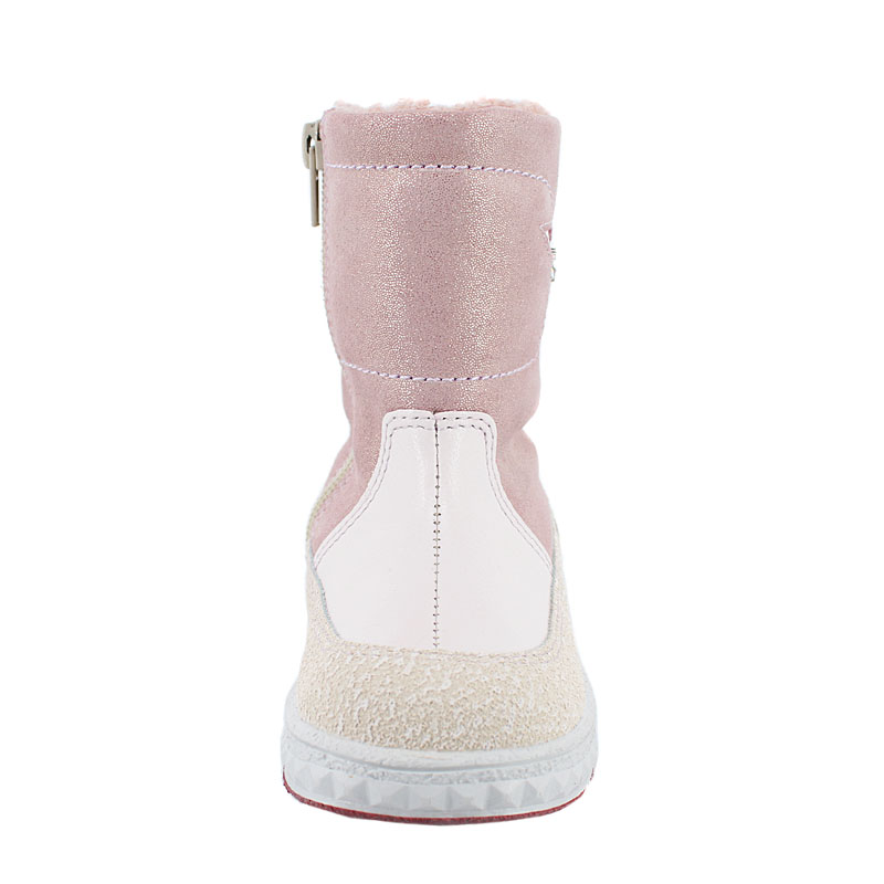 Сапожки малодетские нат.мех, артикул 1274, цвет светло-розовый купить в интернет-магазине Shoeslel с доставкой по России