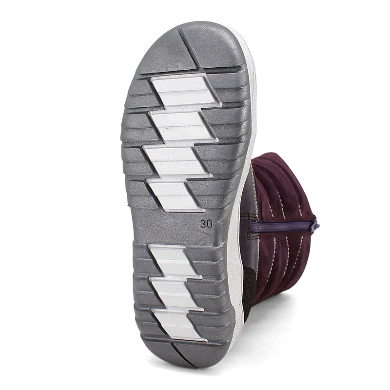 Сапожки нат.мех, артикул 1278, цвет черника купить в интернет-магазине Shoeslel с доставкой по России