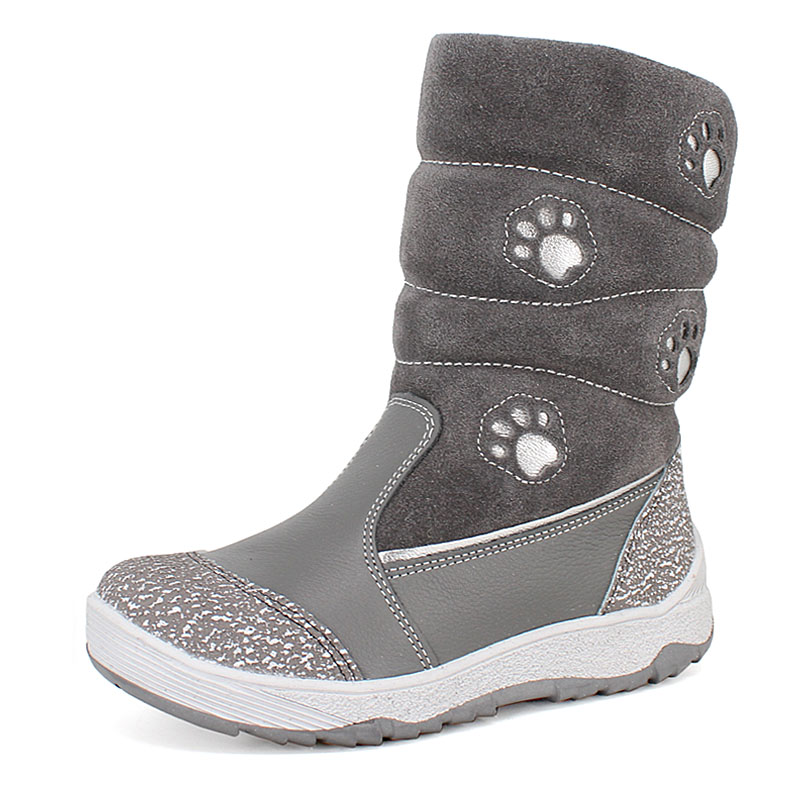 Сапожки нат.мех, артикул 1278, цвет серый купить в интернет-магазине Shoeslel с доставкой по России