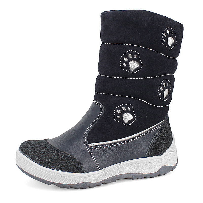 Сапожки нат.мех, артикул 1278, цвет синий купить в интернет-магазине Shoeslel с доставкой по России