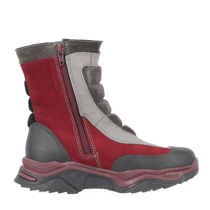 Сапожки, артикул 1286, цвет бордовый купить в интернет-магазине Shoeslel с доставкой по России