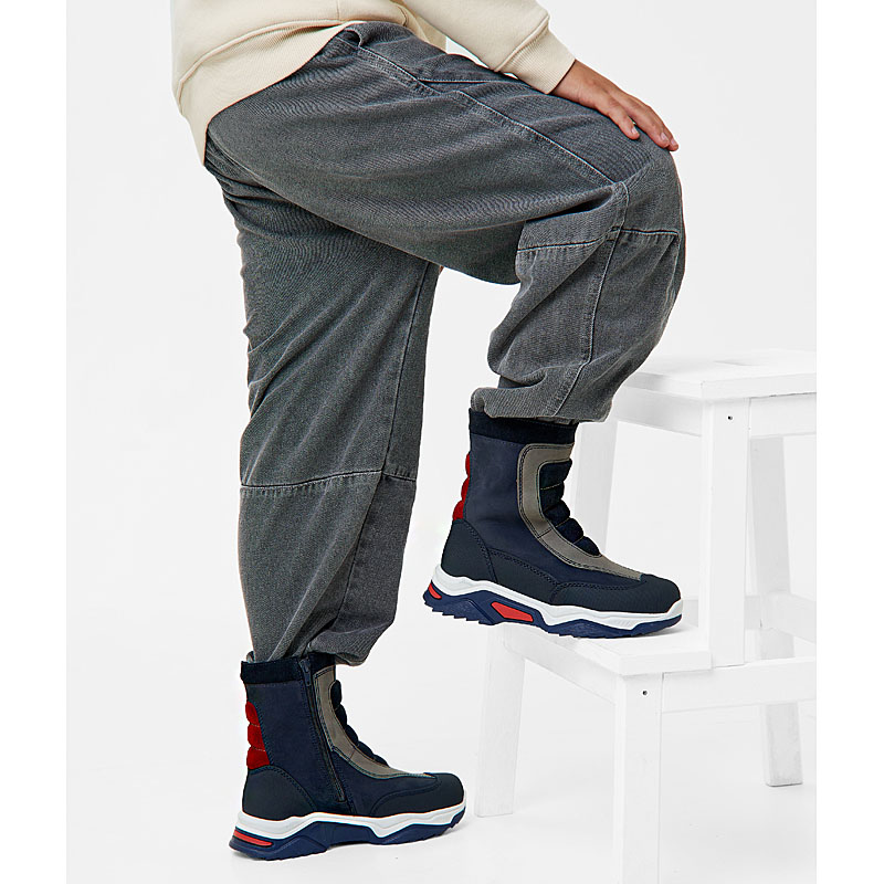 Сапожки, артикул 12861, цвет сине-красный купить в интернет-магазине Shoeslel с доставкой по России