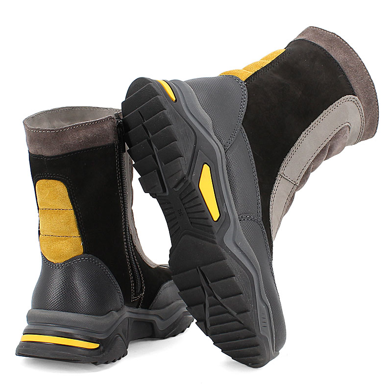 Сапожки, артикул 12861, цвет серый купить в интернет-магазине Shoeslel с доставкой по России