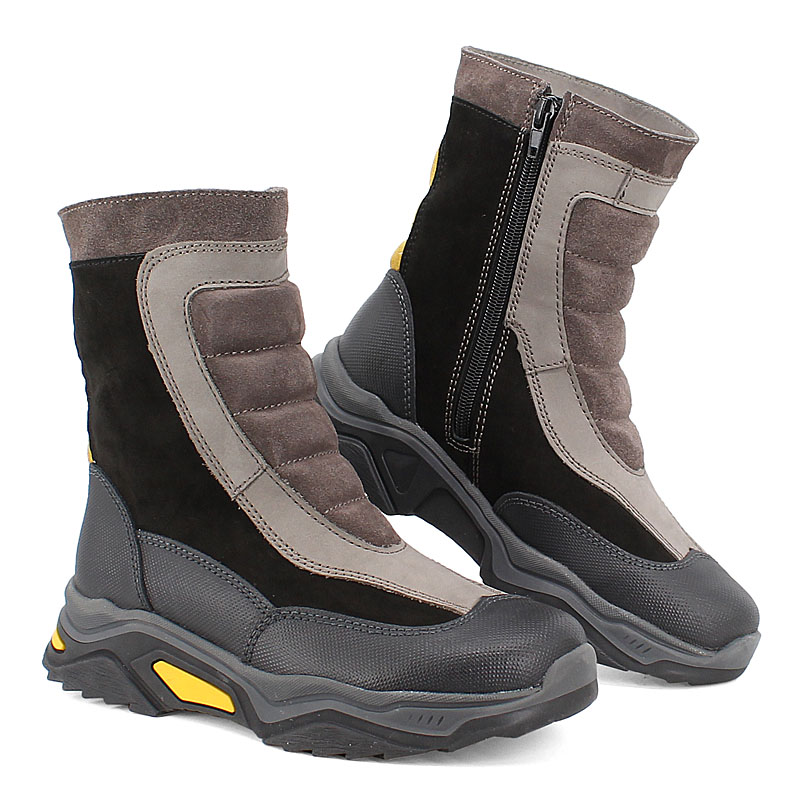 Сапожки, артикул 12861, цвет серый купить в интернет-магазине Shoeslel с доставкой по России