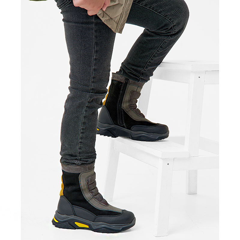 Сапожки, артикул 12861, цвет серый купить в интернет-магазине Shoeslel с доставкой по России