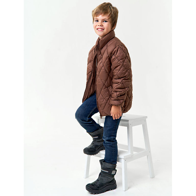 Сапожки для млад.школьников нат.мех, артикул 1293, цвет черный купить в интернет-магазине Shoeslel с доставкой по России