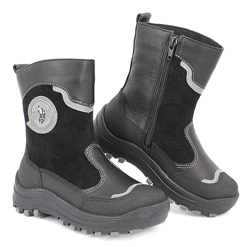 Сапожки, артикул 1343, цвет черный купить в интернет-магазине Shoeslel с доставкой по России