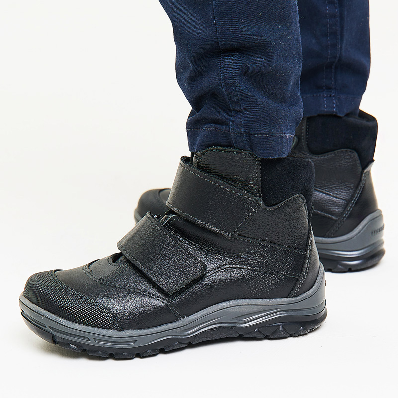 Ботинки байка, артикул 1359, цвет черный купить в интернет-магазине Shoeslel с доставкой по России