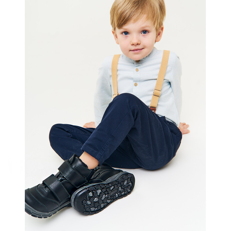 Ботинки байка, артикул 1359, цвет черный купить в интернет-магазине Shoeslel с доставкой по России