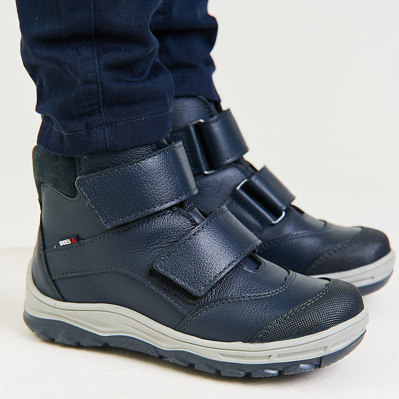 Ботинки байка, артикул 1359, цвет синий купить в интернет-магазине Shoeslel с доставкой по России