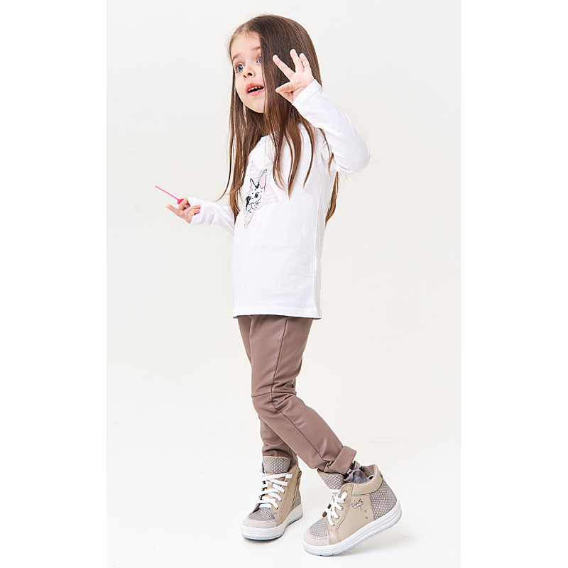 Ботинки байка, артикул 1390, цвет бежевый купить в интернет-магазине Shoeslel с доставкой по России