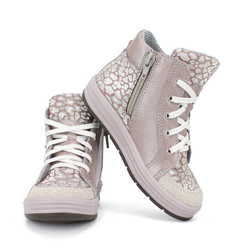 Ботинки байка, артикул 1390, цвет лавандовый купить в интернет-магазине Shoeslel с доставкой по России