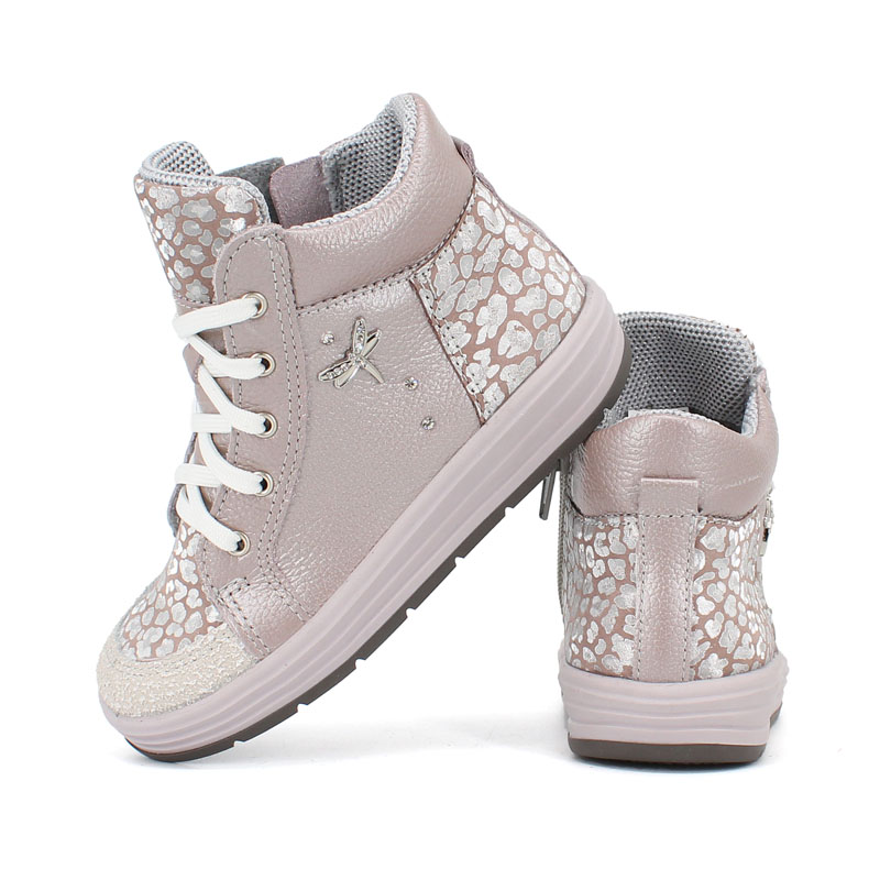 Ботинки байка, артикул 1390, цвет лавандовый купить в интернет-магазине Shoeslel с доставкой по России