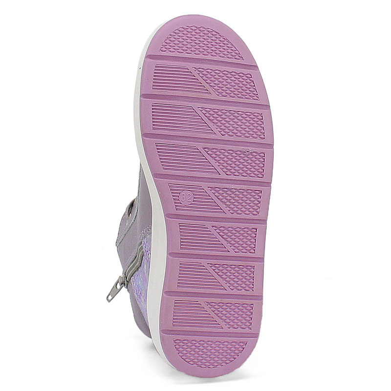 Ботинки байка, артикул 1390, цвет сиреневый купить в интернет-магазине Shoeslel с доставкой по России