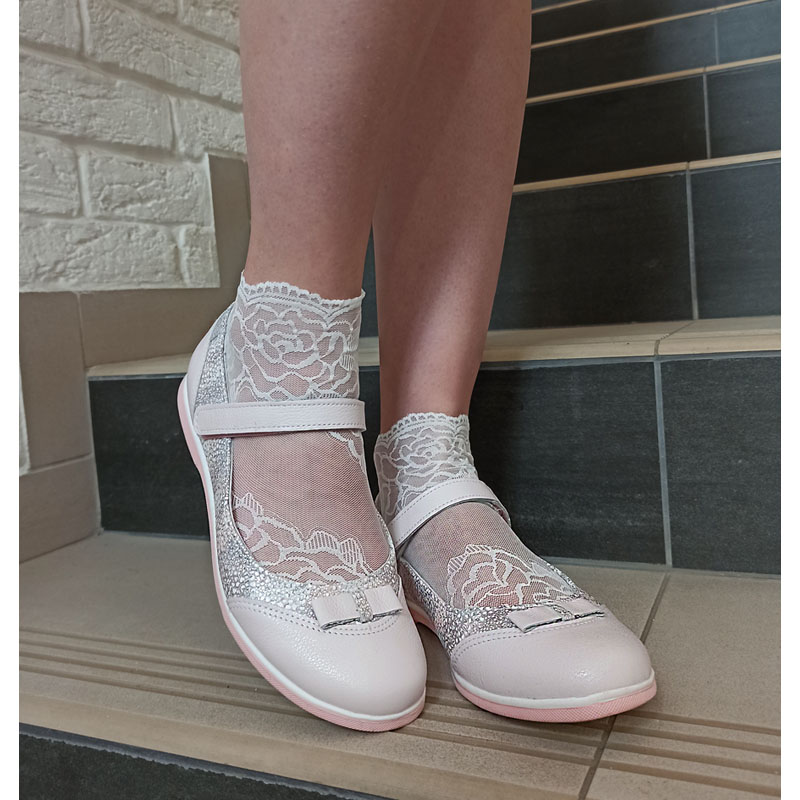 Туфли, артикул 1402, цвет св.розовый купить в интернет-магазине Shoeslel с доставкой по России