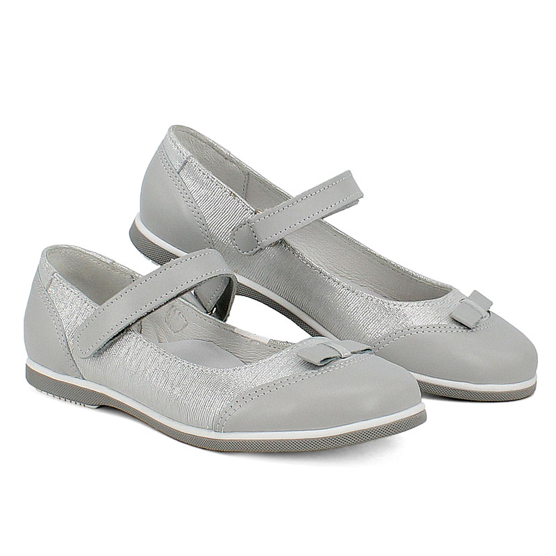 Туфли, артикул 1402, цвет серебро купить в интернет-магазине Shoeslel с доставкой по России