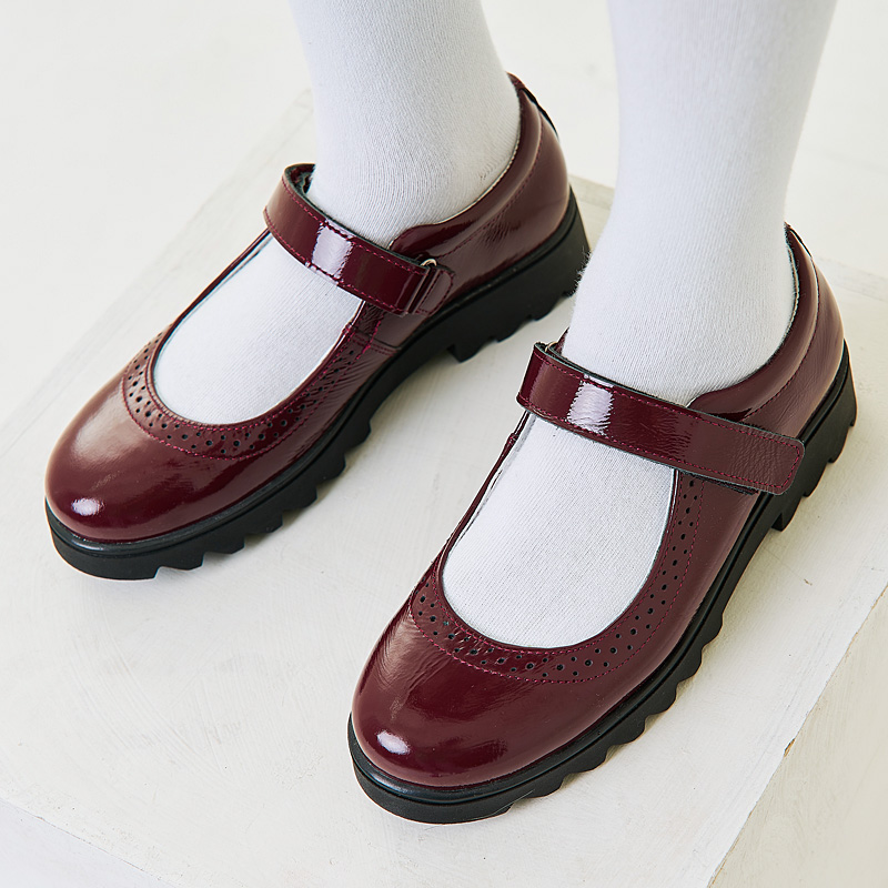 Туфли, артикул 1496, цвет бордовый купить в интернет-магазине Shoeslel с доставкой по России