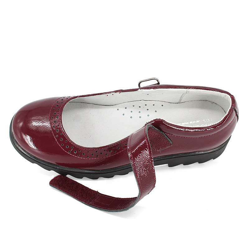 Туфли, артикул 1496, цвет бордовый купить в интернет-магазине Shoeslel с доставкой по России