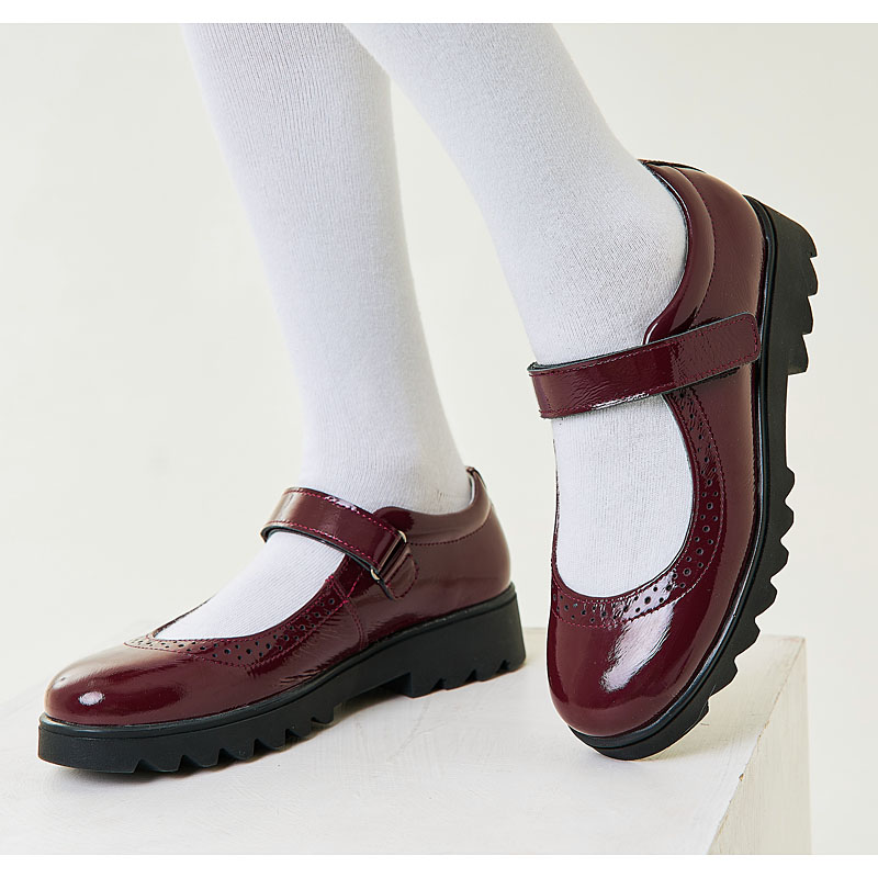 Туфли, артикул 1496, цвет бордовый купить в интернет-магазине Shoeslel с доставкой по России