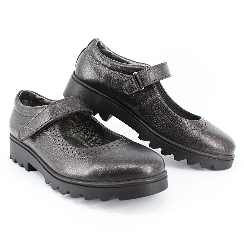 Туфли, артикул 1496, цвет шоколадный купить в интернет-магазине Shoeslel с доставкой по России