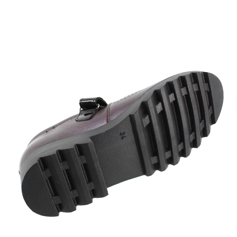 Туфли, артикул 1496, цвет бордовый купить в интернет-магазине Shoeslel с доставкой по России