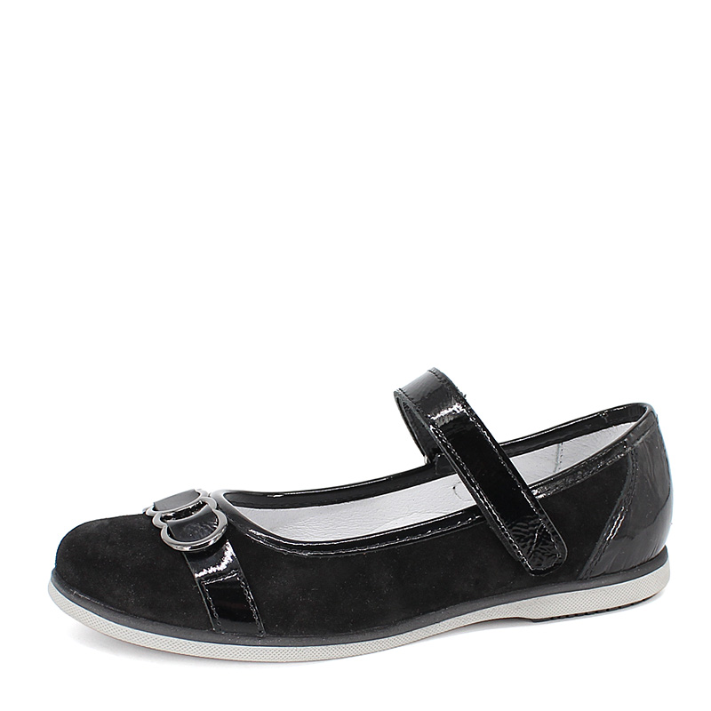 Туфли, артикул 1497, цвет велюр, черный купить в интернет-магазине Shoeslel с доставкой по России