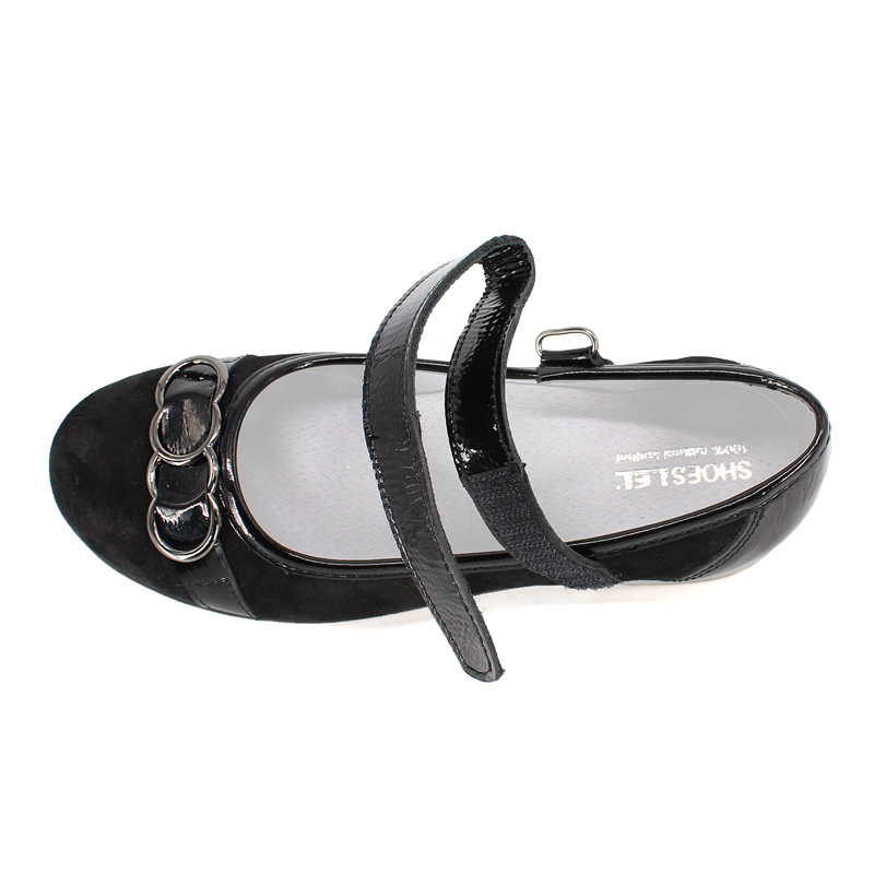 Туфли, артикул 1497, цвет велюр, черный купить в интернет-магазине Shoeslel с доставкой по России