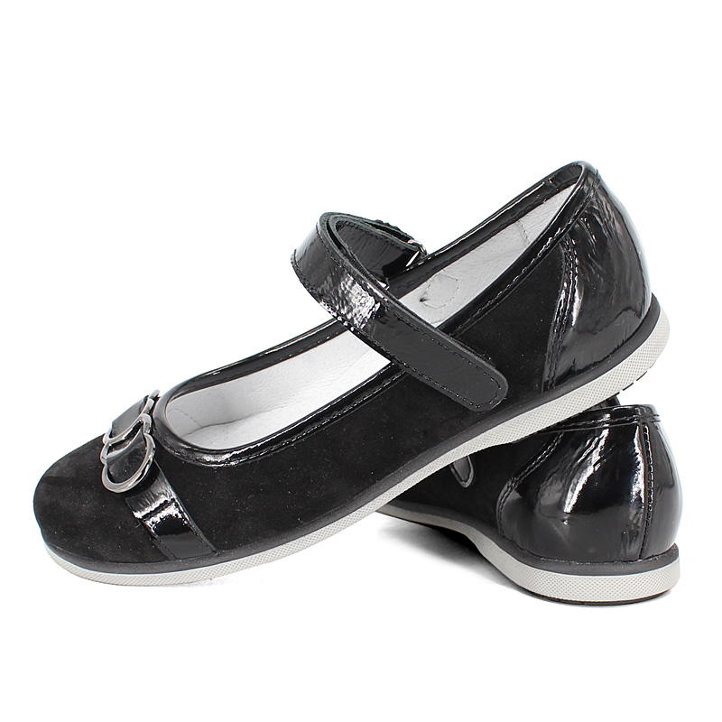 Туфли, артикул 1497, цвет велюр, черный купить в интернет-магазине Shoeslel с доставкой по России