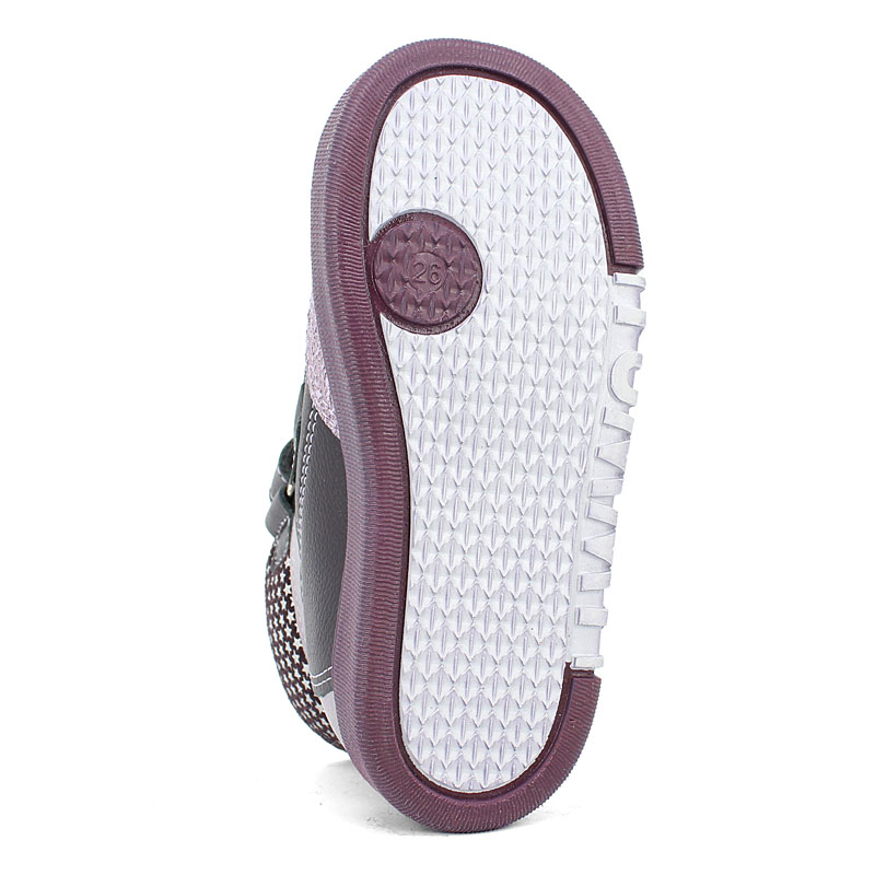 Ботинки малодетские байка, артикул 1519, цвет фиолетовый купить в интернет-магазине Shoeslel с доставкой по России