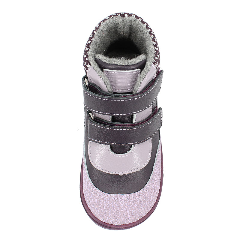 Ботинки малодетские байка, артикул 1519, цвет фиолетовый купить в интернет-магазине Shoeslel с доставкой по России