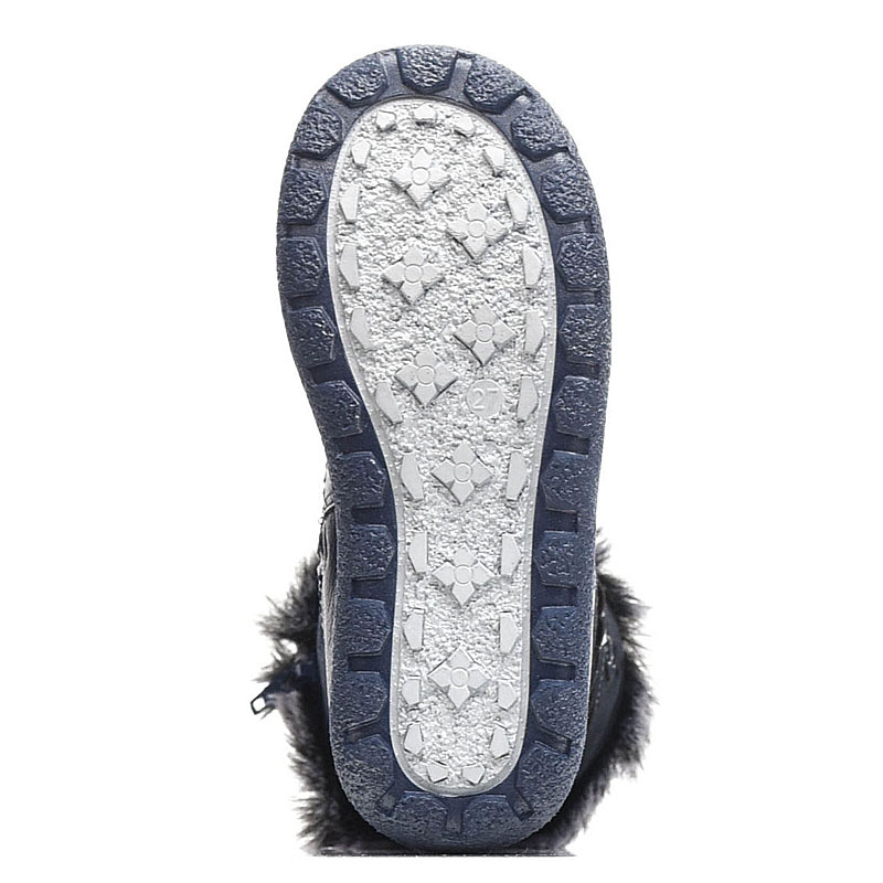 Сапожки нат.мех, артикул 1536, цвет синий купить в интернет-магазине Shoeslel с доставкой по России