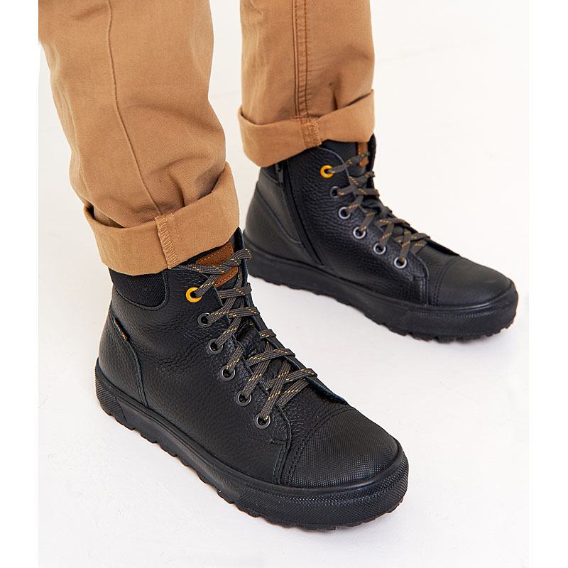 Ботинки байка, артикул 1560, цвет черный купить в интернет-магазине Shoeslel с доставкой по России