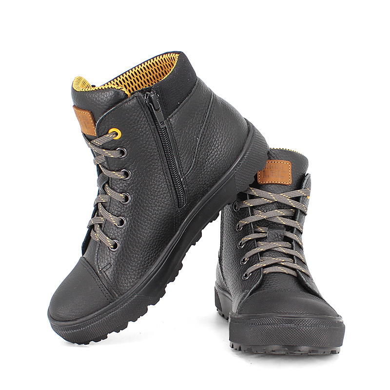 Ботинки байка, артикул 1560, цвет черный купить в интернет-магазине Shoeslel с доставкой по России