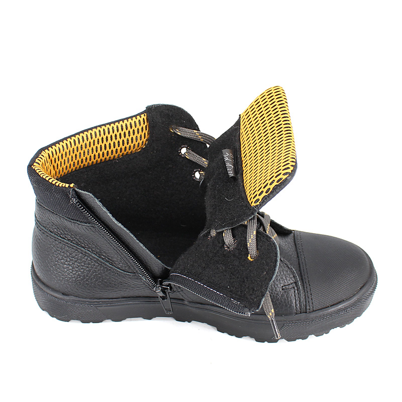 Ботинки байка, артикул 1560, цвет черный купить в интернет-магазине Shoeslel с доставкой по России