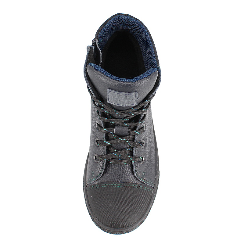 Ботинки байка, артикул 1560, цвет синий купить в интернет-магазине Shoeslel с доставкой по России