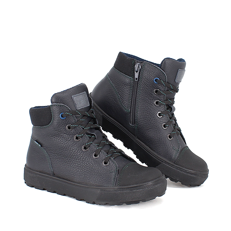 Ботинки байка, артикул 1560, цвет синий купить в интернет-магазине Shoeslel с доставкой по России