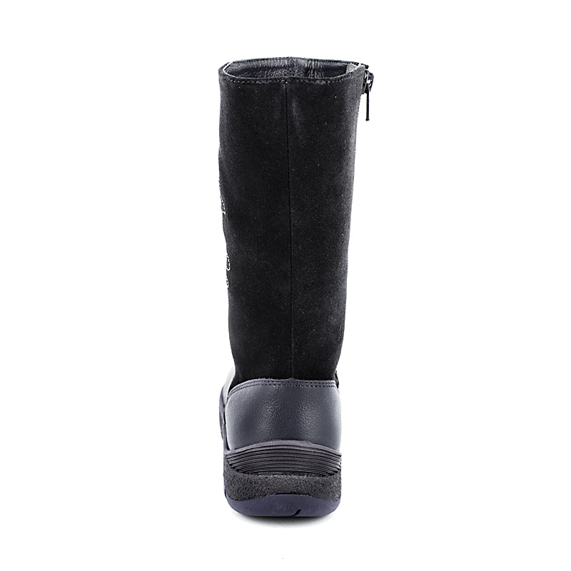 Сапожки нат.мех, артикул 1564, цвет синий купить в интернет-магазине Shoeslel с доставкой по России