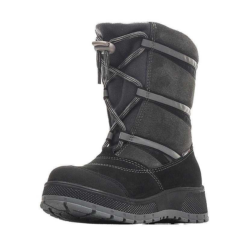 Сапожки нат.мех, артикул 1566, цвет черный купить в интернет-магазине Shoeslel с доставкой по России